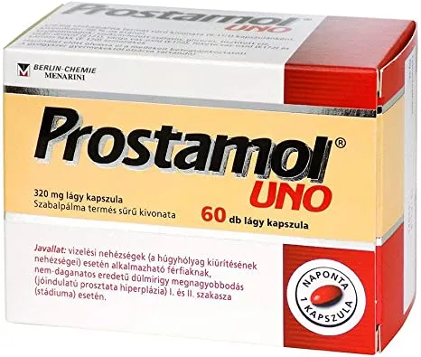 Prostamol Uno, 60 capsule, Berlin-Chemie Ag