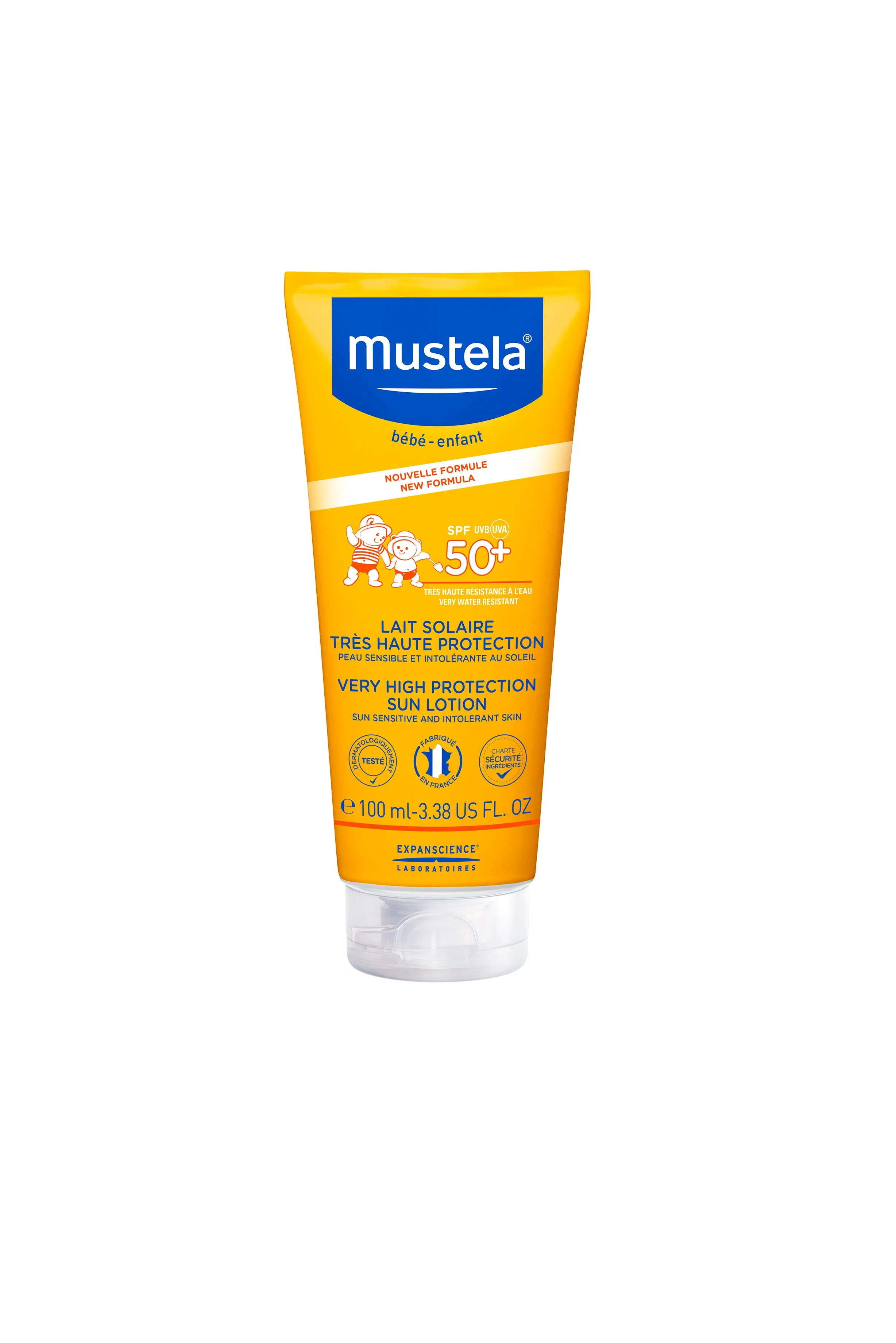 Lotiune protectie solara SFP50+, 100 ml, Mustela