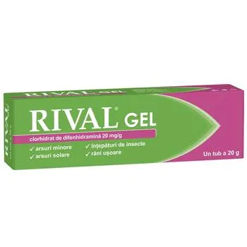 Rival gel 20 mg/g, 20g, Fiterman Pharma