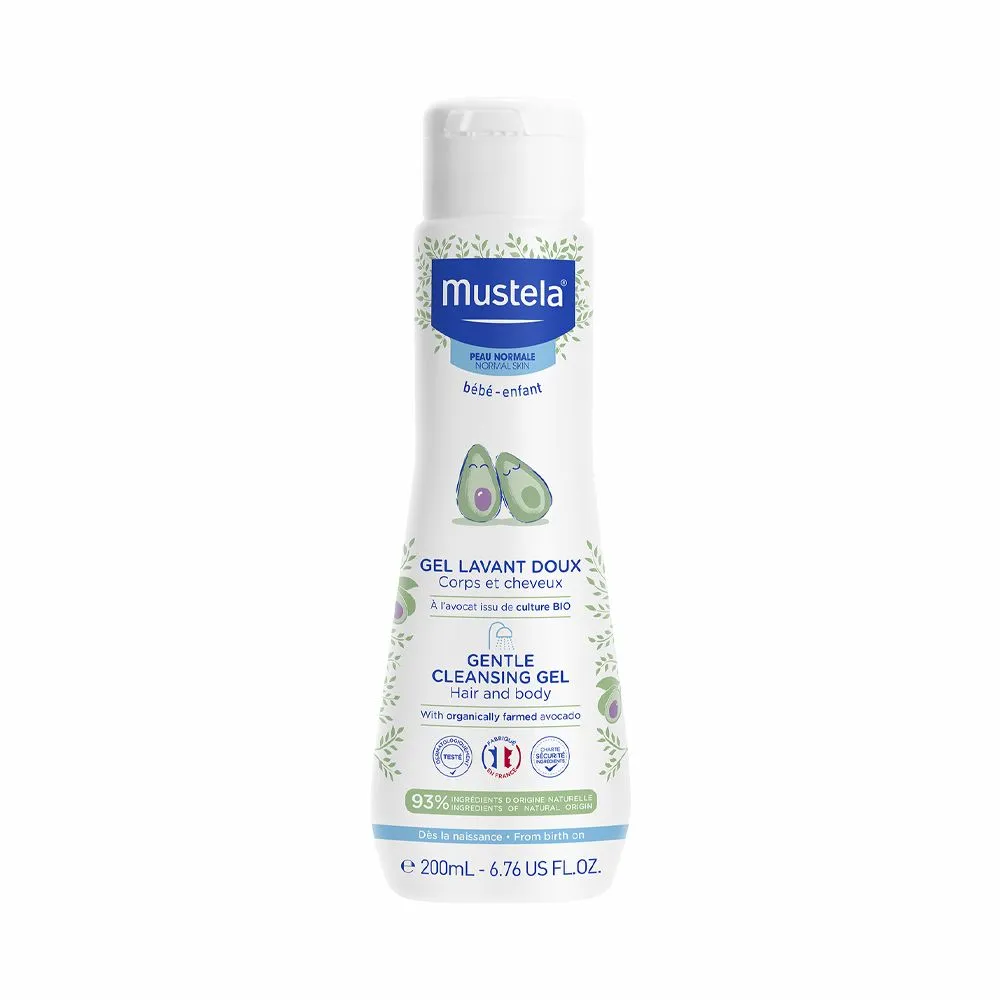 Gel de curatare par si corp, 200 ml, Mustela