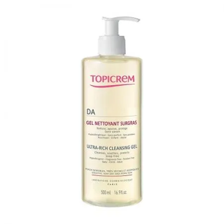 Gel de curatare DA Nettoyant Surgras Topicrem, 500 ml, NIGY