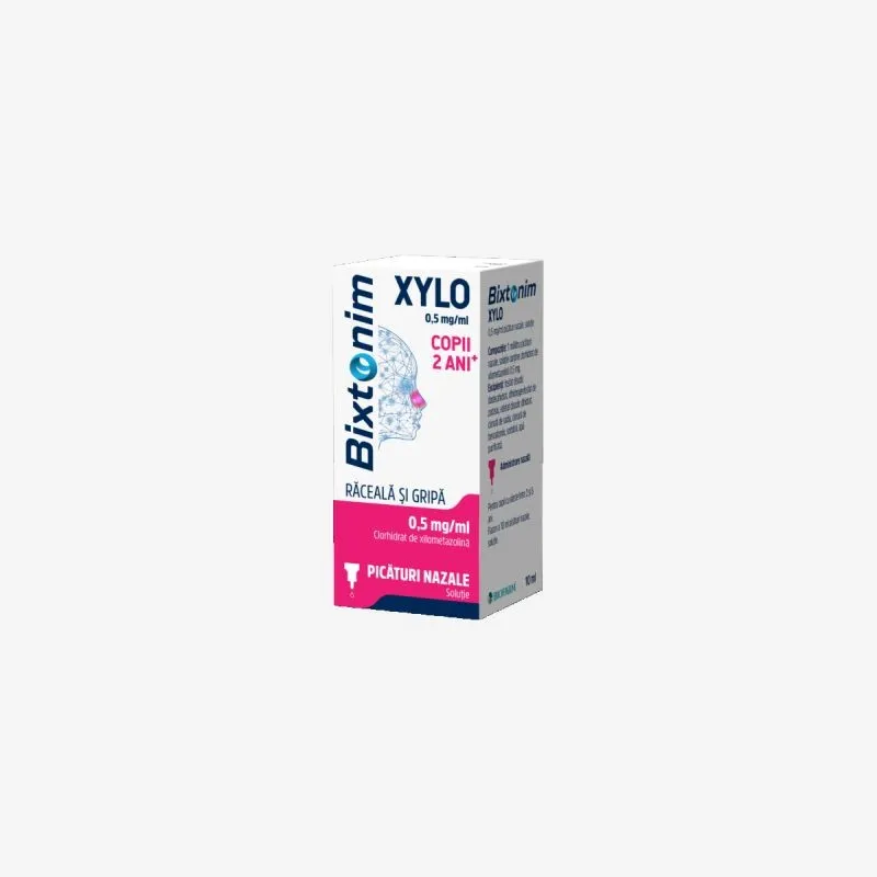 BIXTONIM XYLO 0.5MG/ML PICATURI NAZALE 10ML