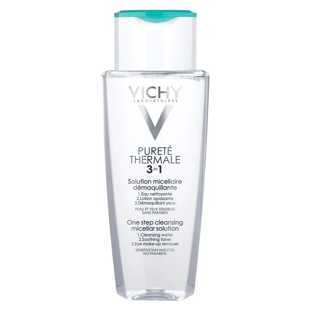 Solutie micelara 3 in 1 Purete Thermale, 200 ml, Vichy
