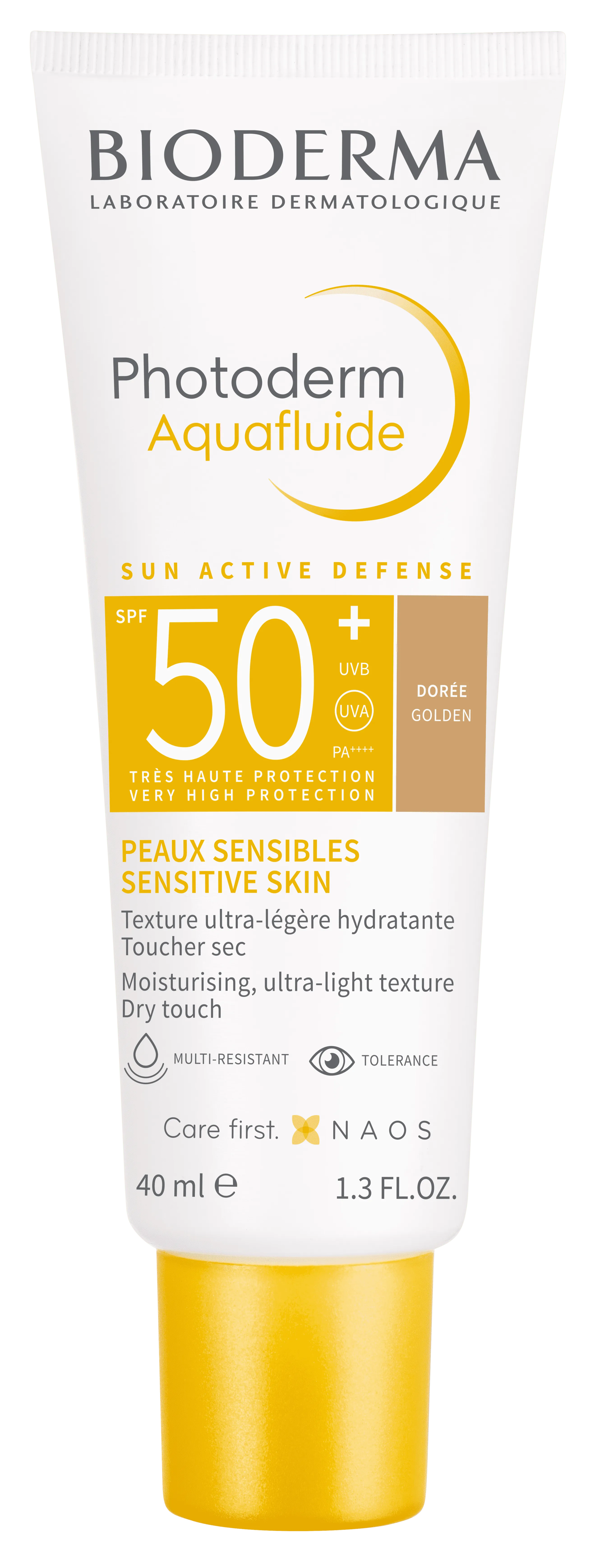 Gel-crema cu SPF50+ auriu Photoderm M, 40 ml, Bioderma
