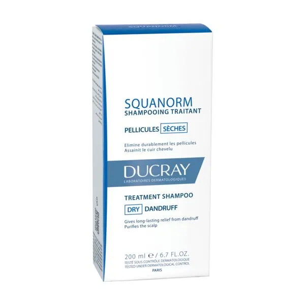 Ducray Squanorm Sampon impotriva matretii uscate 200ml