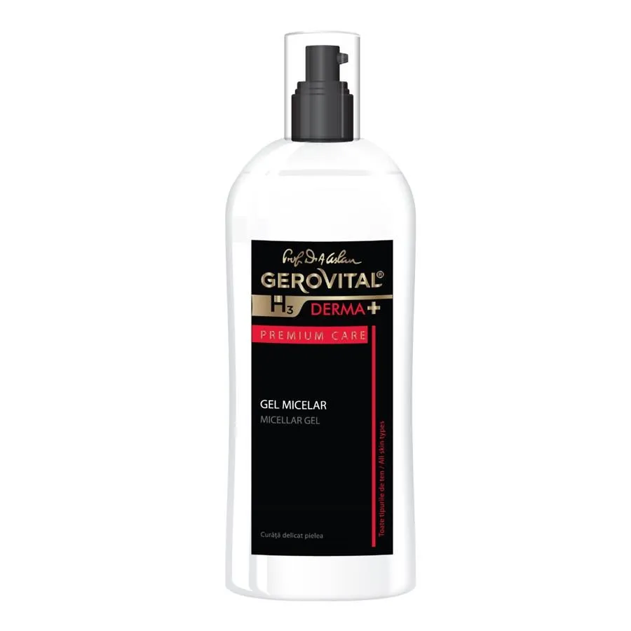 GEROVITAL H3 DERMA+ PREMIUM CARE GEL MICELAR 150ML