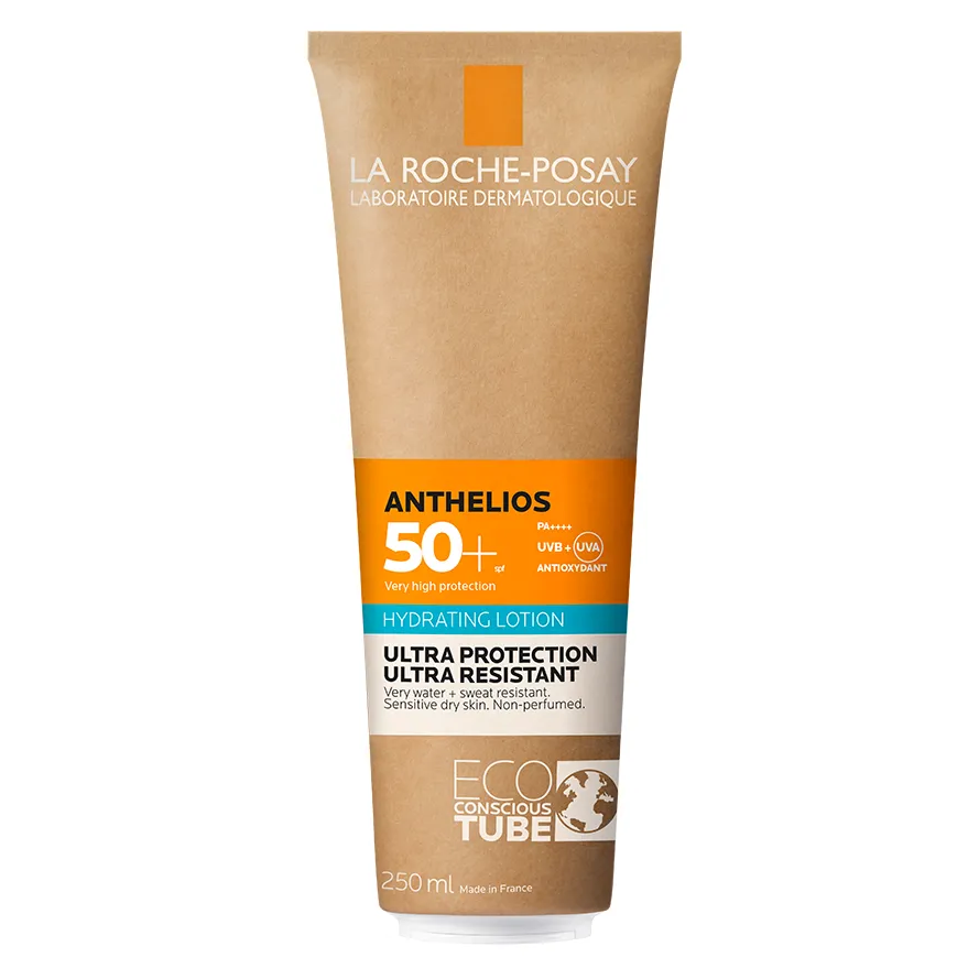 Lotiune de protectie solara pentru fata si corp SPF 50+ Anthelios Eco Tube, 250 ml, La Roche-Posay