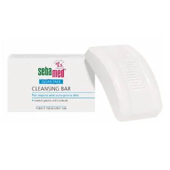 Calup dermatologic pentru ten acneic cu pH 5.5 Clear Face, 100g, Sebamed