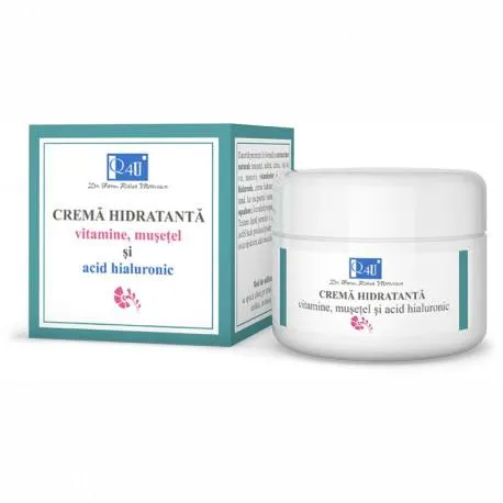 TIS Q4U Crema hidratanta cu vitamine si musetel, 50 ml