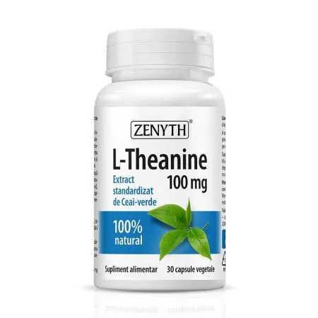 L-Theanine 100 mg, 30 capsule, Zenyth