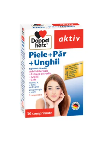Piele + par + unghii, 30 comprimate, Doppelherz