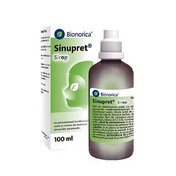 Sinupret sirop, 100 ml, Bionorica