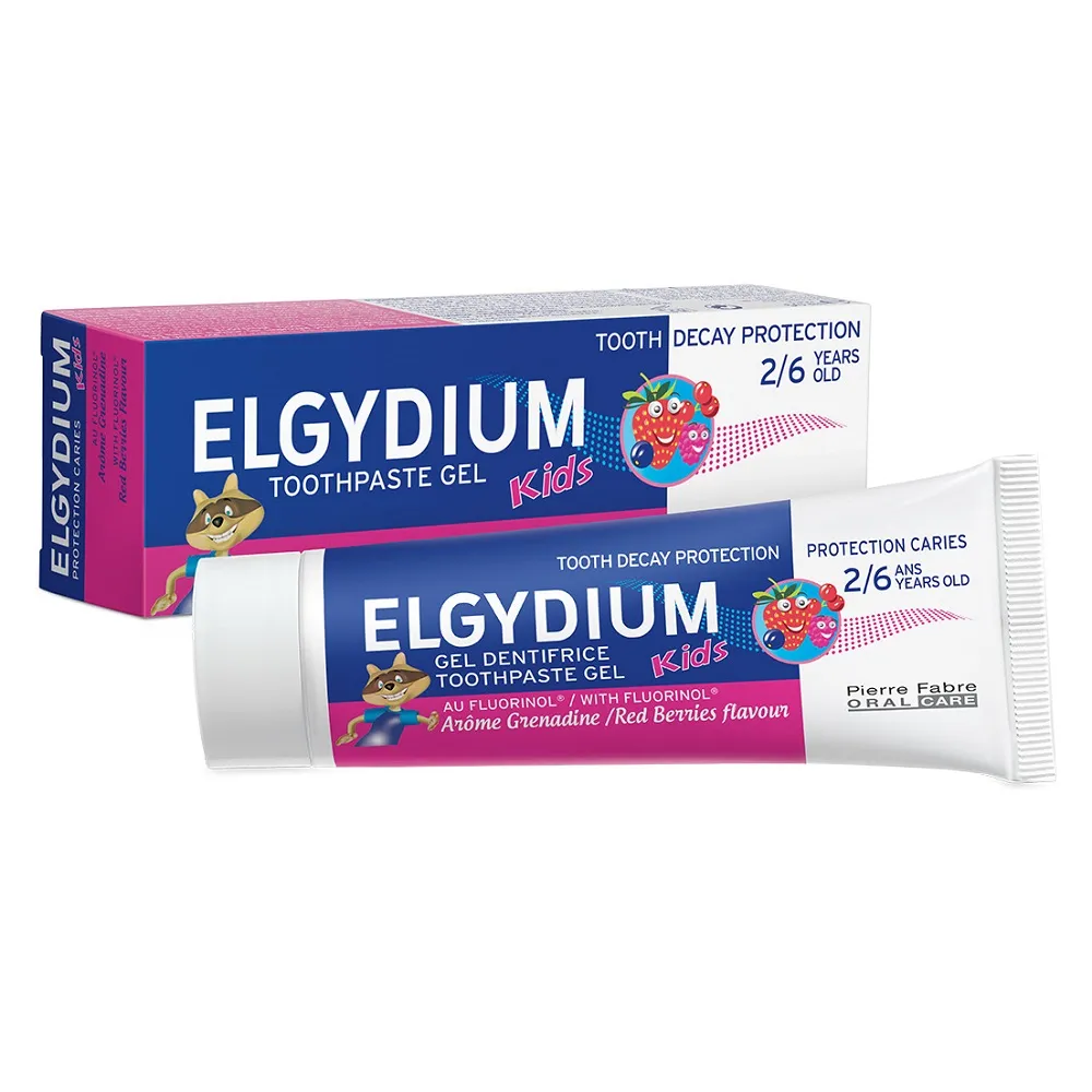 Elgydium Pasta de dinti Kids fructe de padure x 50ml
