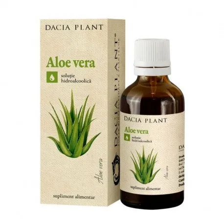 DACIA PLANT Tinctura aloe vera, 50 ml