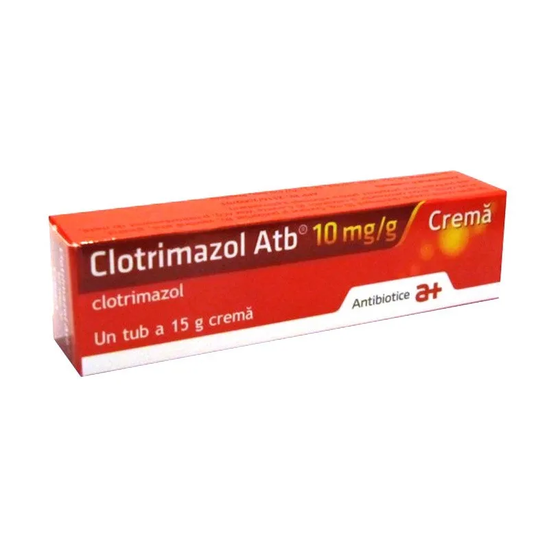 ANTIBIOTICE IASI CLOTRIMAZOL 10MG/G CREMA 15G