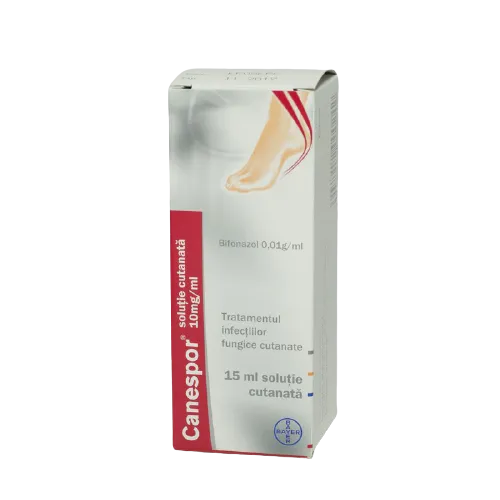 Canespor Solutie Cutanata 10mg/ml ,15ml