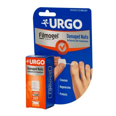 Gel pentru unghii deteriorate Filmogel, 3.3 ml, Urgo