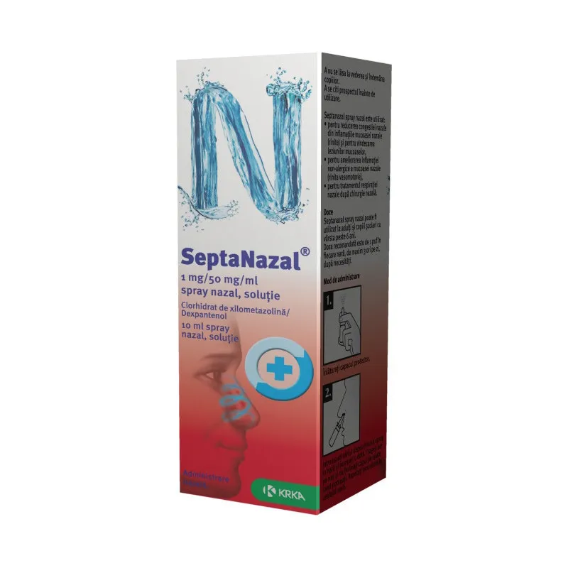 SEPTANAZAL ADULTI 1MG/50MG SPRAY NAZAL 10ML