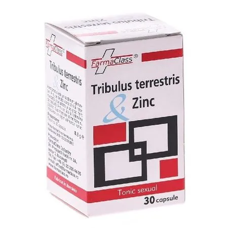 Tribulus terrestris + Zn x 30cps (FarmaClass)