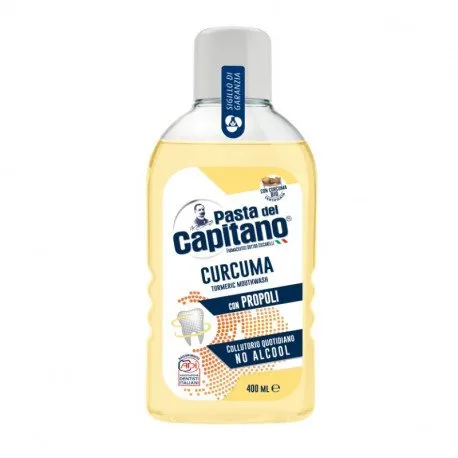 Del Capitano Apa de gura cu turmeric si propolis, 400ml