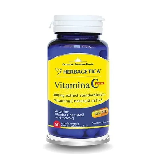 Vitamina C Forte 400mg x 60cpr (Herbagetica)