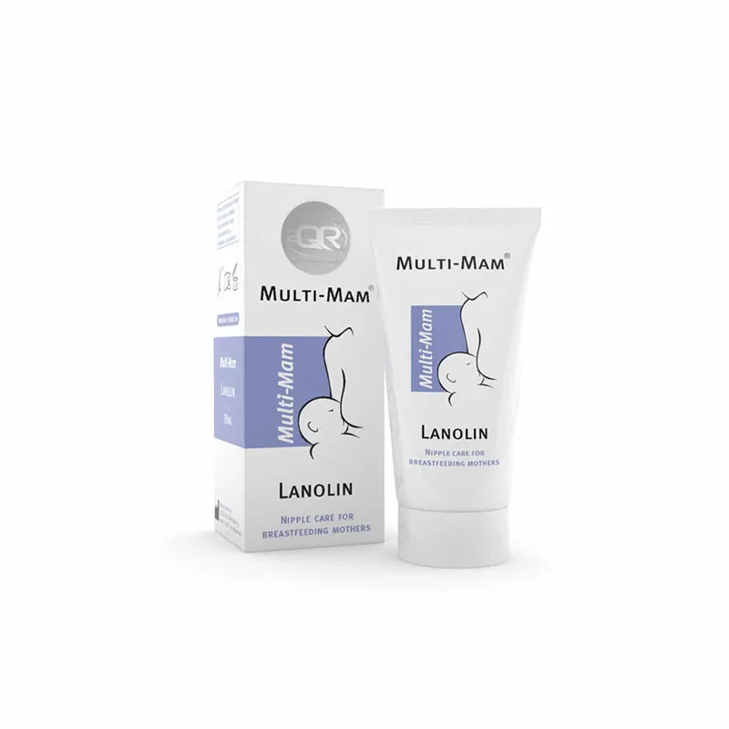 Unguent Multi-Mam Lanolin pentru mameloane uscate si crapate, 30 ml, Bioclin