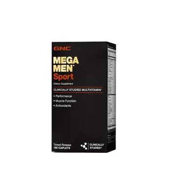 Complex de multivitamine pentru barbati Mega Men Sport, 180 tablete, GNC