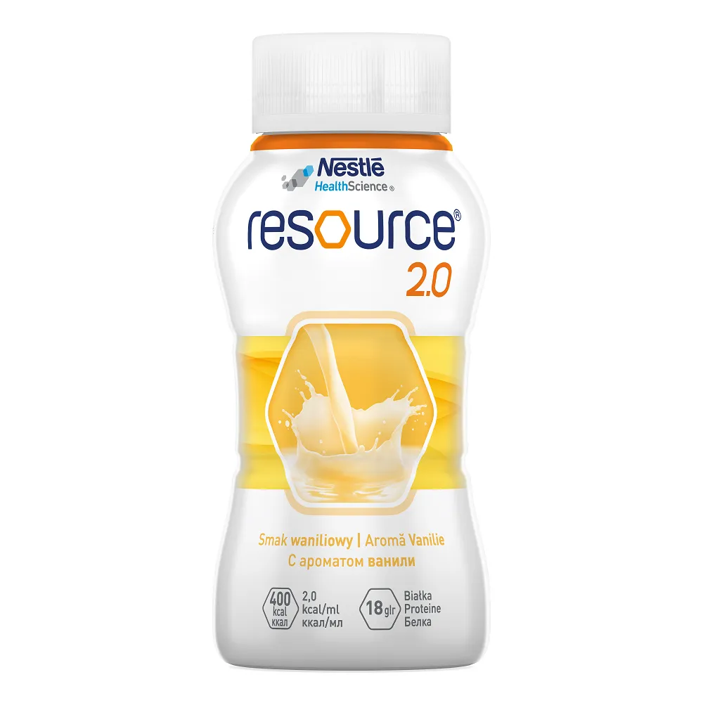 Resource 2.0 cu aroma de vanilie, 200 ml, Nestle