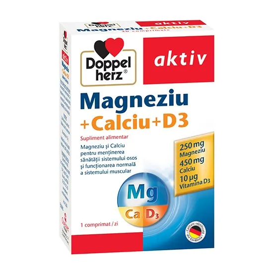 DOPPELHERZ AKTIV MG+CA+D3 30CP