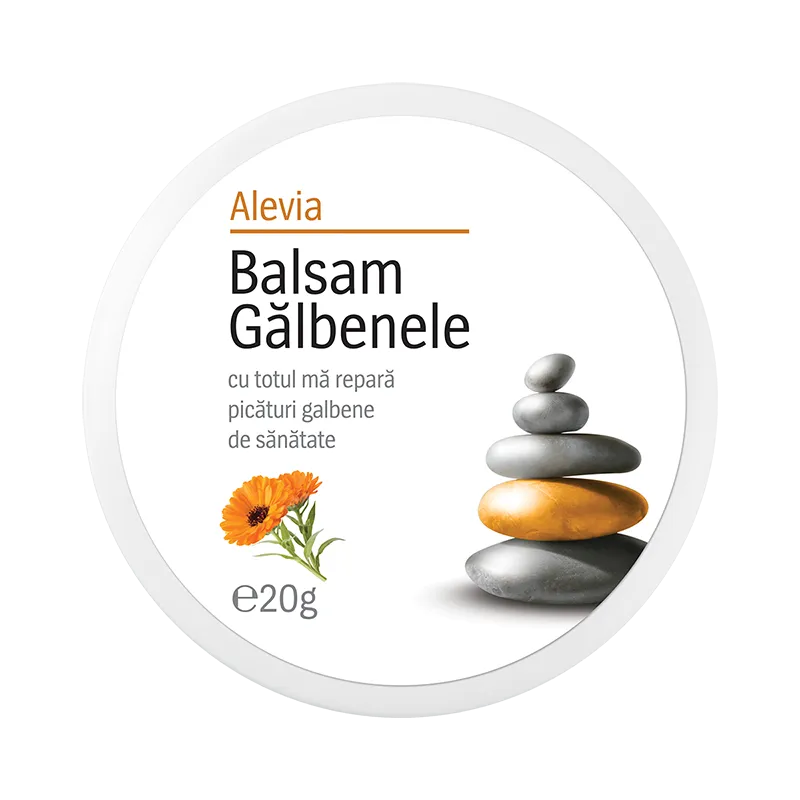 Balsam Galbenele, 20 g, Alevia