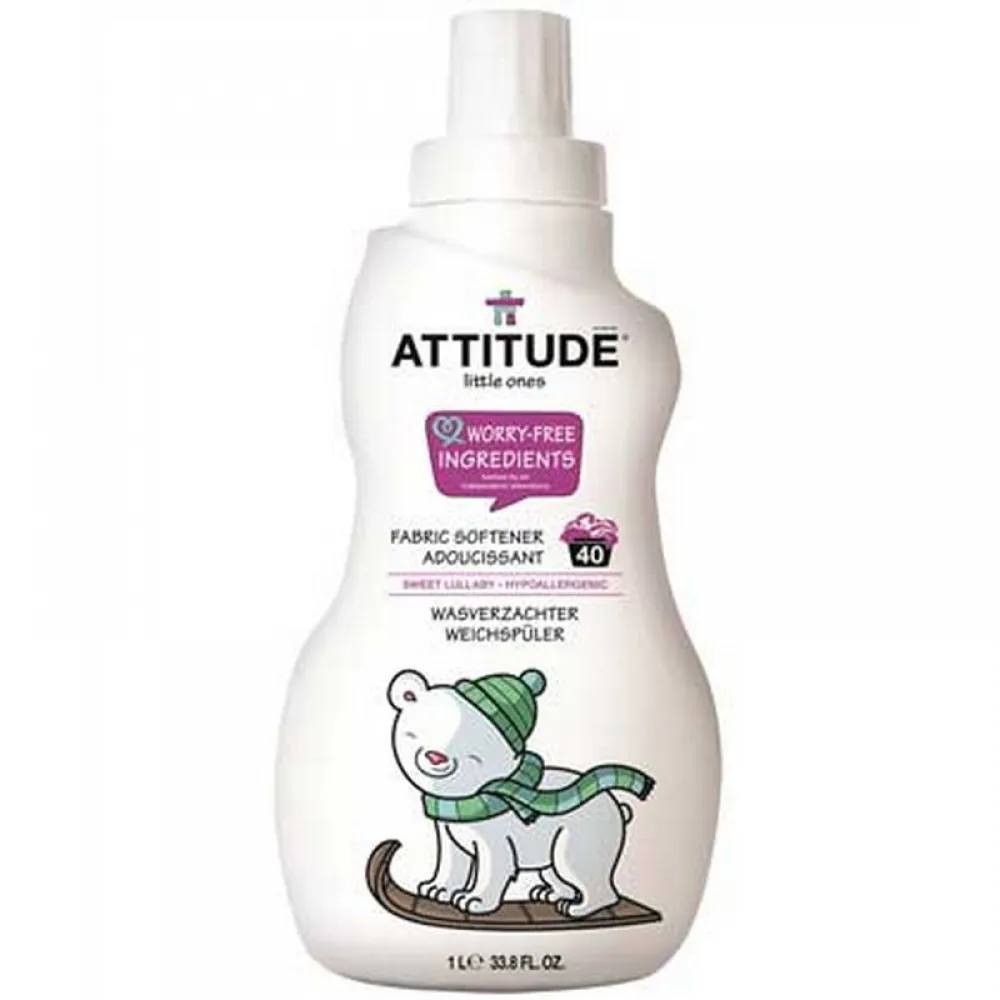 Balsam de rufe pentru bebelusi, 40 spalari, pentru puiul meu drag (1000 ml), Attitude