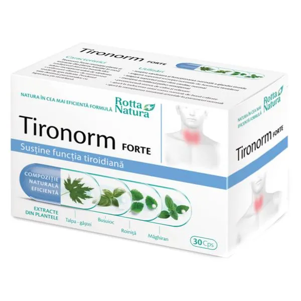 Tironorm Forte x 30 capsule (Rotta Natura)