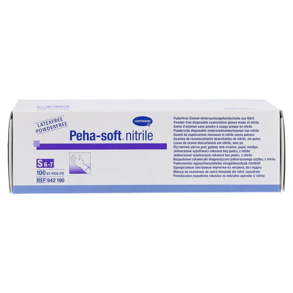Hartmann peha-soft Manusi Nitrile Albastre S x 100 de bucati