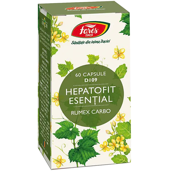 FARES HEPATOFIT ESENTIAL (RUMEX CARBO) X 60 CAPSULE