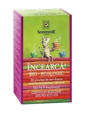 Ceai Incearca ! Bio-Eco, 20 plicuri, Sonnentor
