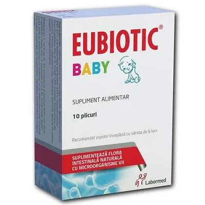 Eubiotic Baby, 10 plicuri, Labormed