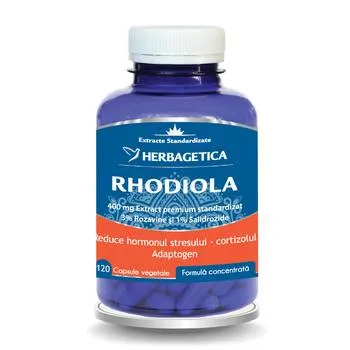 Rhodiola Zen Forte, 120 capsule, Herbagetica
