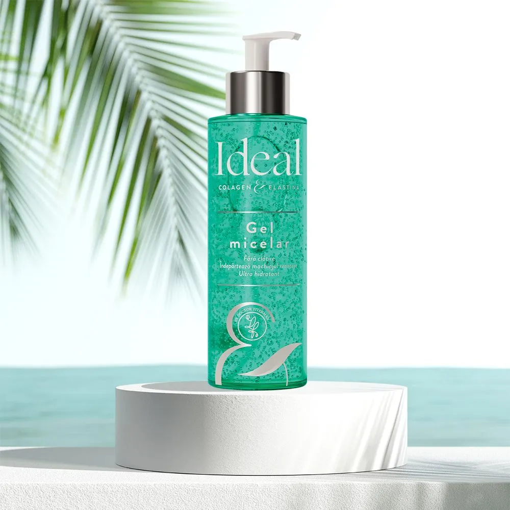 Gel micelar Ideal Collagen & Elastina , 250 ml, Fiterman