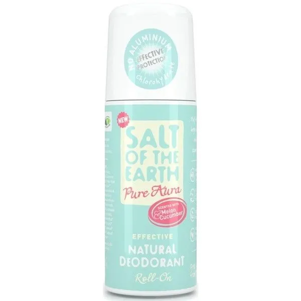 SALT OF THE EARTH 618 ROLL ON PENTRU FEMEI PURE AURA CU PEPENE SI CASTRAVETE 75ML