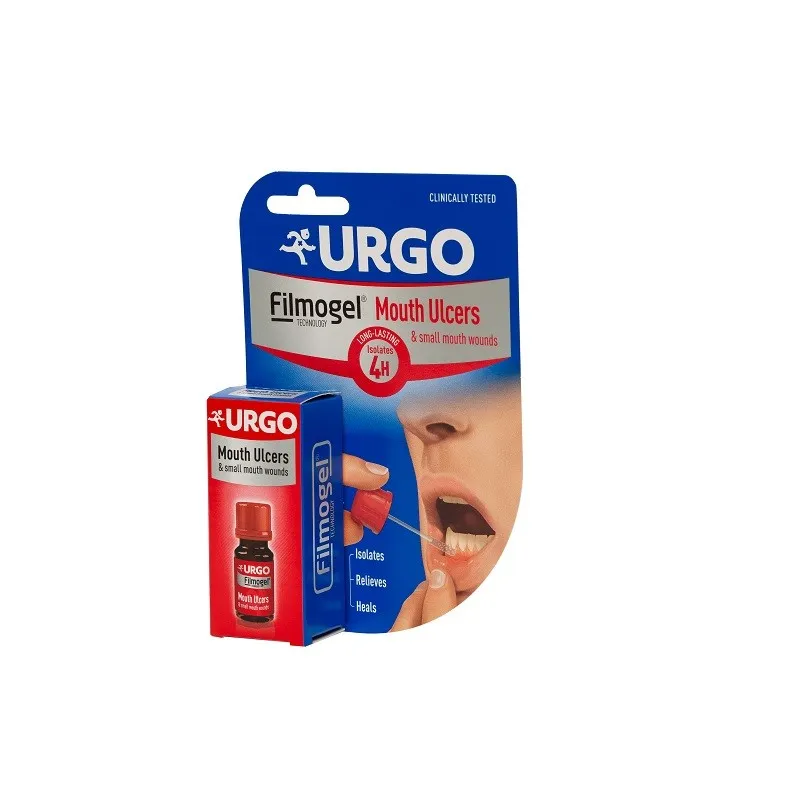 URGO SOLUTIE ANTIAFTE CU AROMA DE FRUCTE 6ML