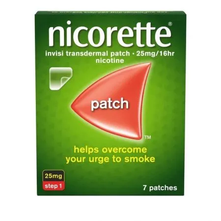 Nicorette Clear, 25 mg/16 h, 7 plasturi, Mcneil