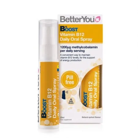 Boost B12 Oral Spray, 25 ml, BetterYou