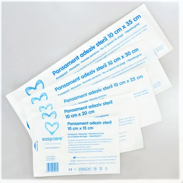 Pansament adeziv steril 10cmx15cm - Easy Care