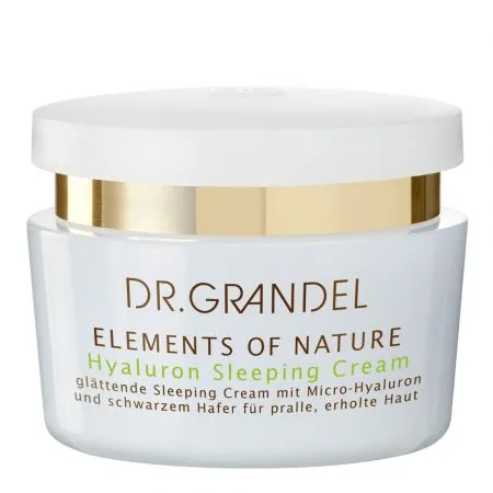 Crema de noapte Hyaluron Sleeping, Elements of Nature, 50 ml, Dr. Grandel