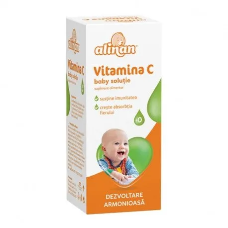Alinan Vitamina C Baby solutie 20 ml