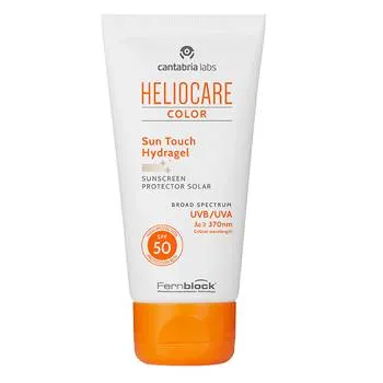 Gel protectie solara Color Touch Hydragel cu SPF50 Heliocare, 50ml, Cantabria Labs