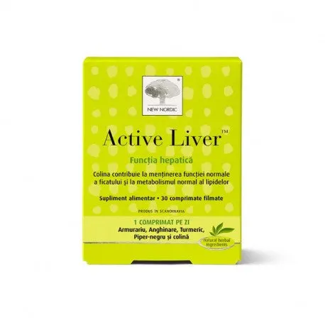 New Nordic Active Liver, 30 comprimate