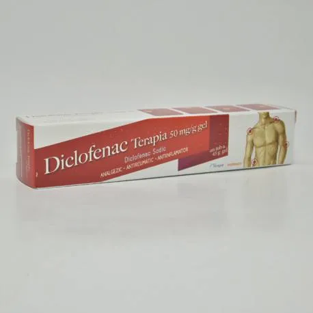 Diclofenac Terapia 50 mg/g, 45 g gel