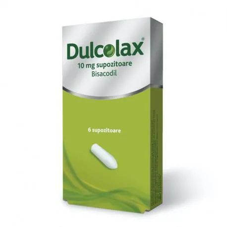 Dulcolax 10 Mg, 6 Supozitoare