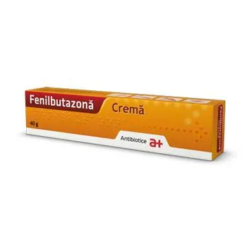 Fenilbutazona crema, 40g, Antibiotice